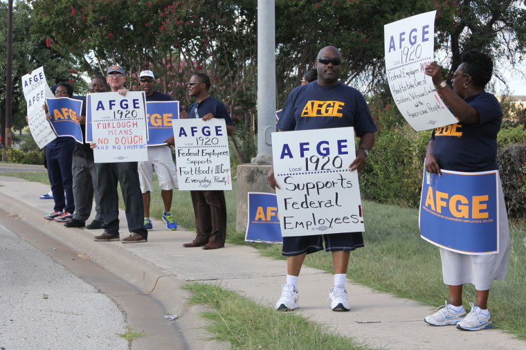 Furlough protests